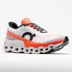 On Running On Cloudmonster 2 Women's White/Flame -On Running Store 041986 5