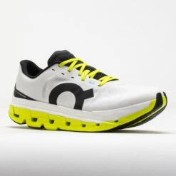 On Running On Cloudflow 5 Women's White/Lime -On Running Store 042525 5