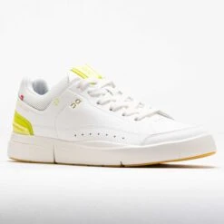 On Running On The Roger Centre Court 2 Women's White/Limelight -On Running Store 118337 5