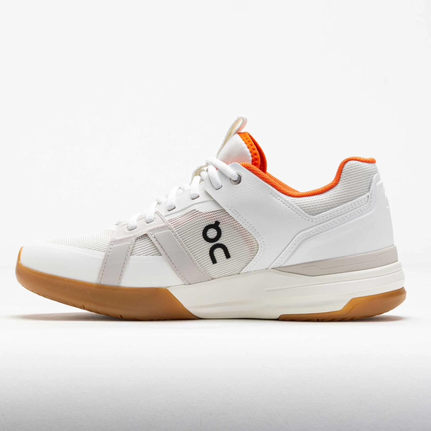 On Running On The Roger Clubhouse Pro Men's Ivory/Flame 2 On Running On The Roger Clubhouse Pro Men's Ivory/Flame - Image 2