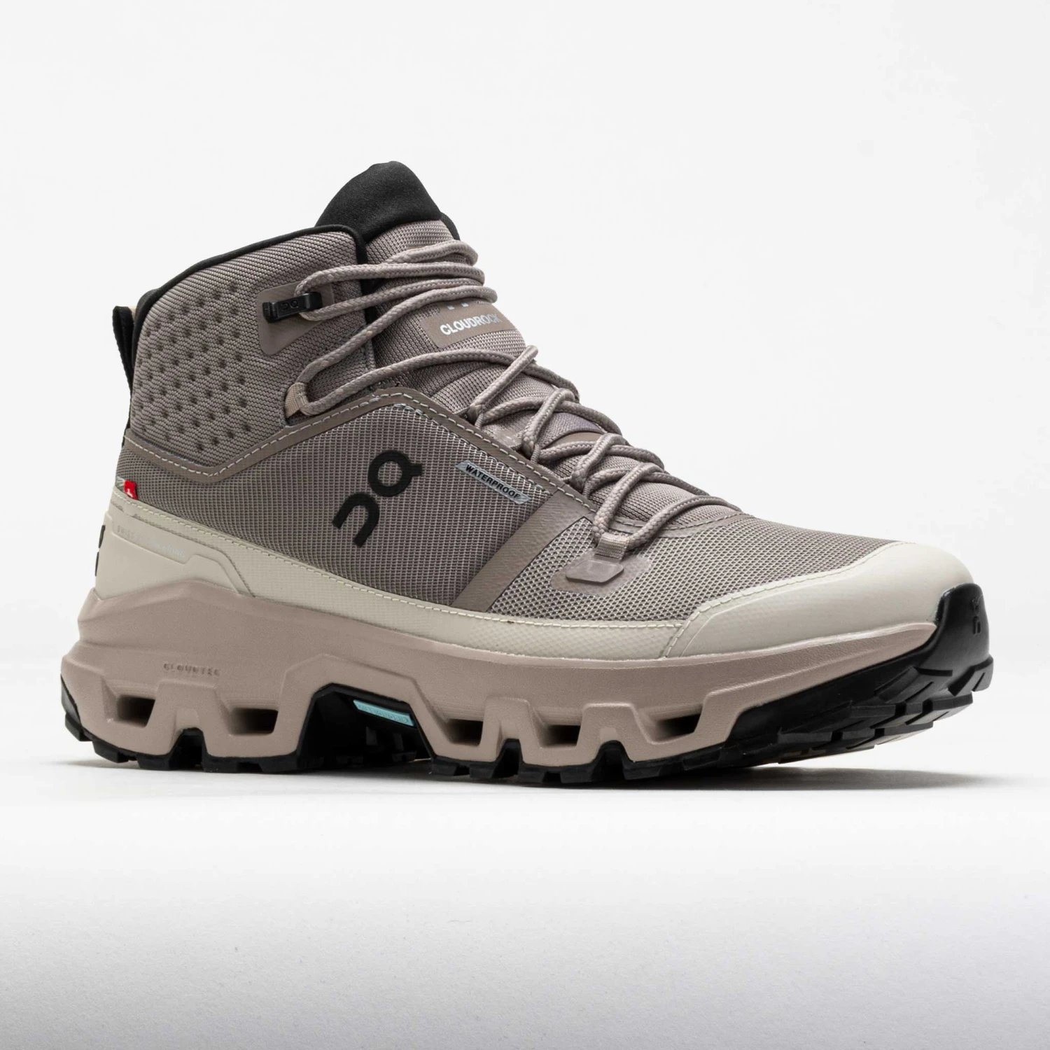 On Running On Cloudrock Mid Waterproof Men's Cinder/Desert 5 On Running On Cloudrock Mid Waterproof Men's Cinder/Desert - Image 5
